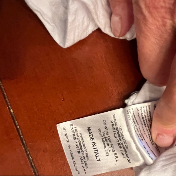 Men Off White designer shirts size Large - Picture 13 of 16